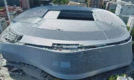 Il tour del nuovo Bernabéu al titanio